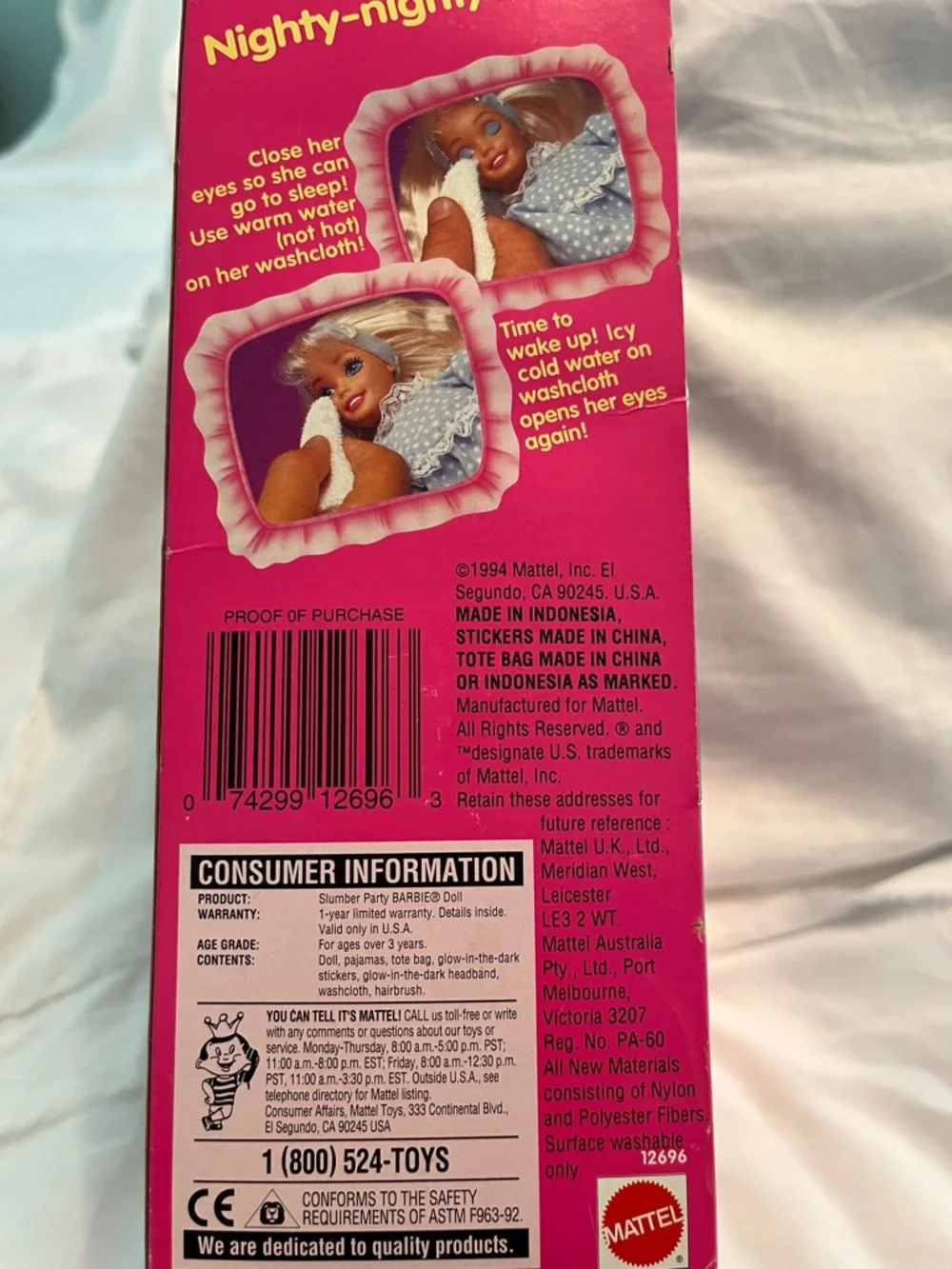 Vintage Mattel Slumber Party Barbie